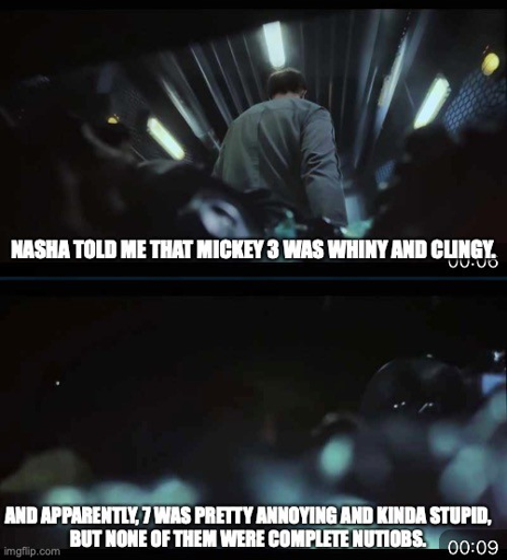 Mickey17 on his predecessors.